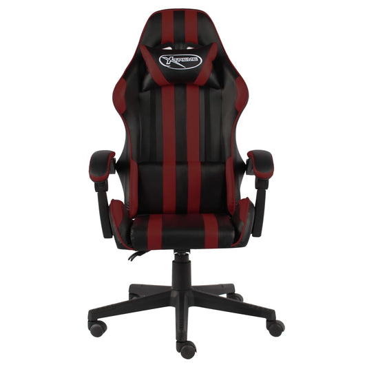 vidaXL Καρέκλα Racing Μαύρο / Λευκό από Συνθετικό Δέρμα