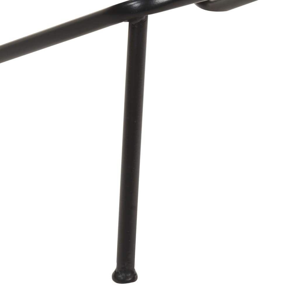 vidaXL Σκαμπό Μπαρ 2 τεμ. Καφέ από Γνήσιο Δέρμα