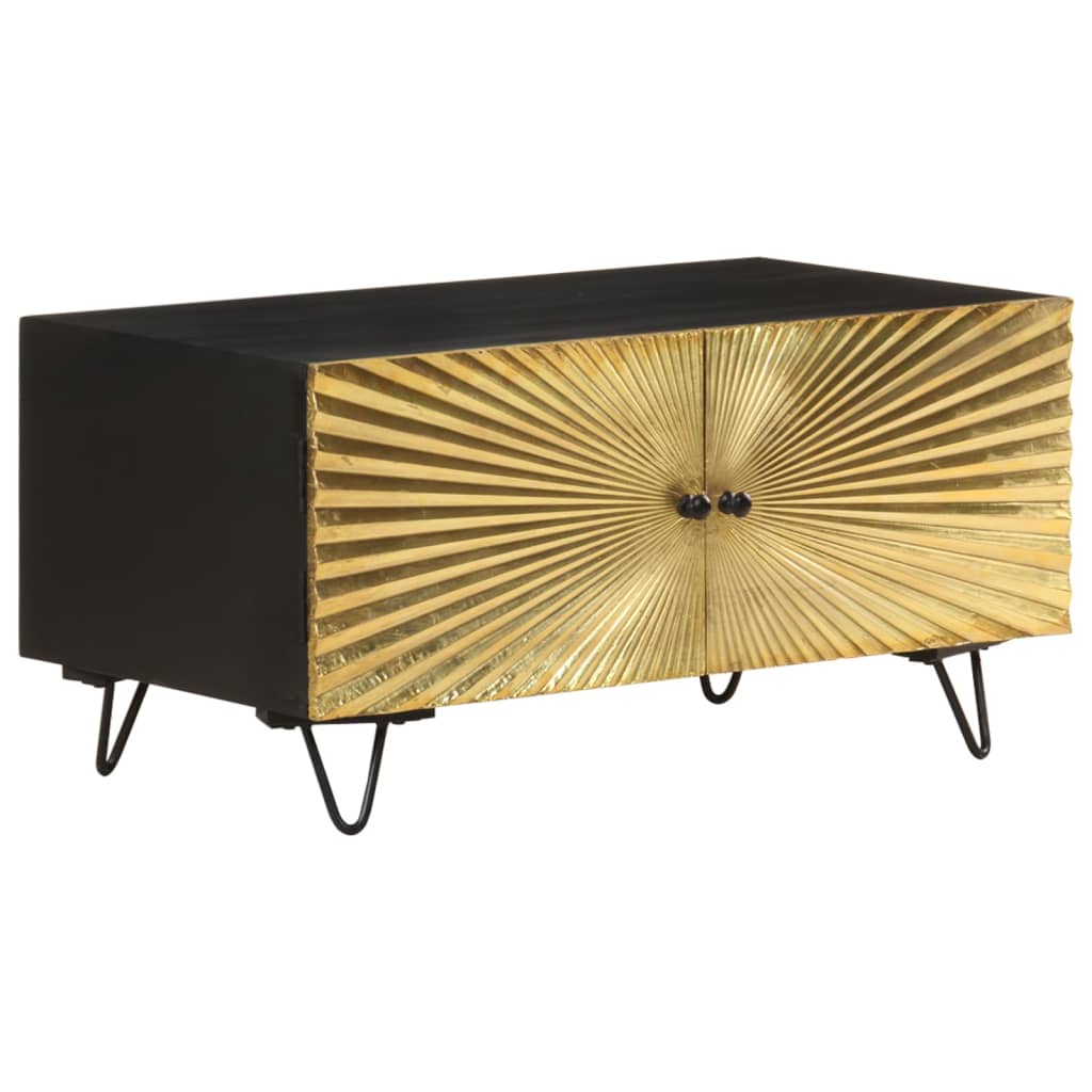 vidaXL Τραπεζάκι Σαλονιού 90 x 50 x 45 εκ. από Μασίφ Ξύλο Μάνγκο