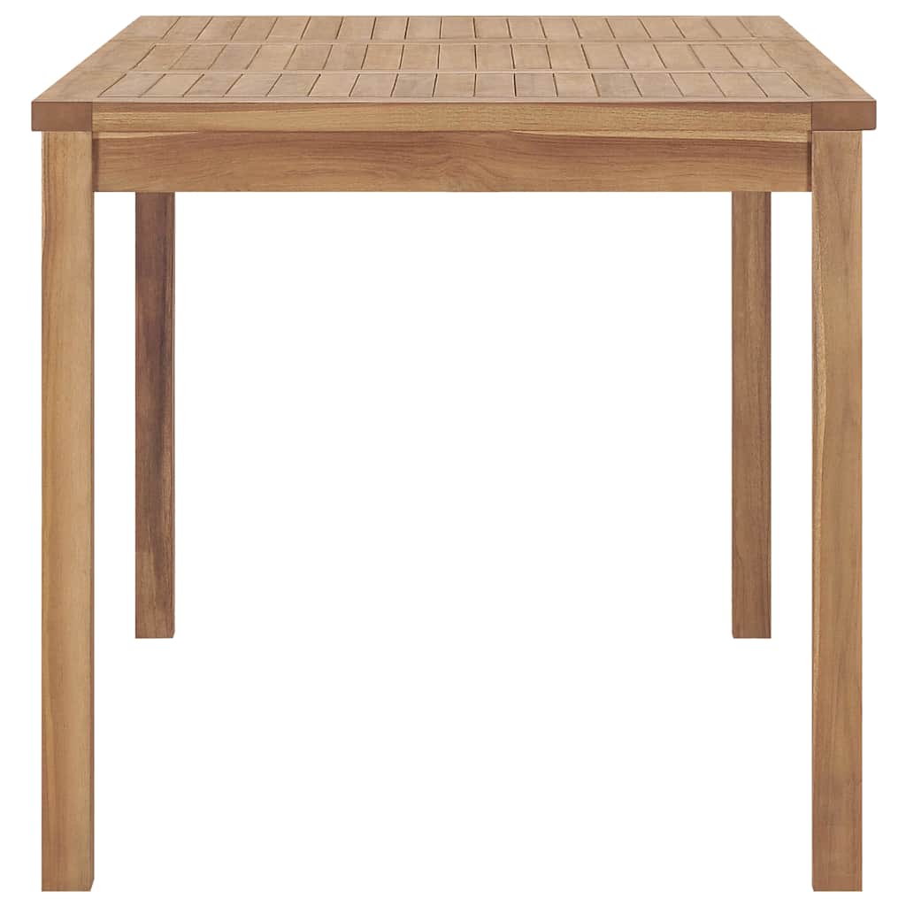vidaXL Τραπεζαρία Κήπου 140 x 80 x 77 εκ. από Μασίφ Ξύλο Teak