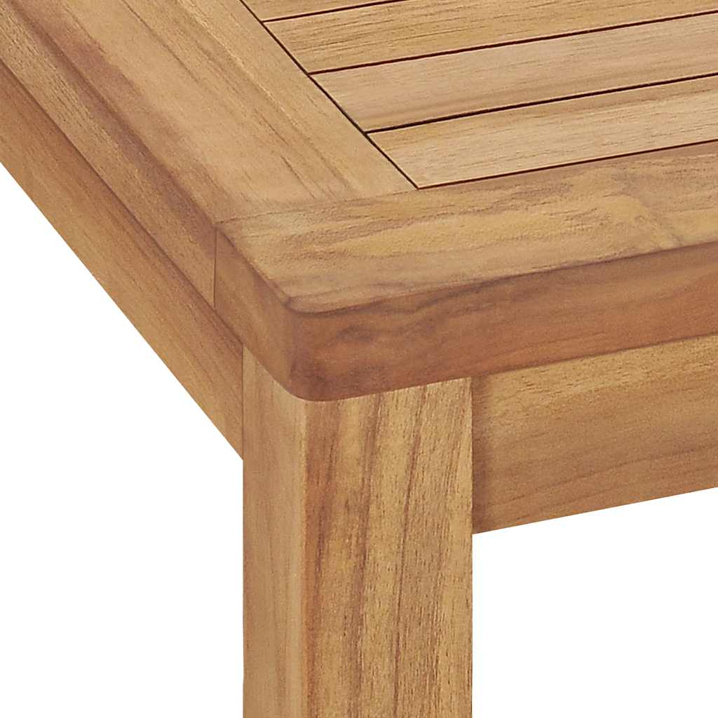 vidaXL Τραπεζαρία Κήπου 140 x 80 x 77 εκ. από Μασίφ Ξύλο Teak