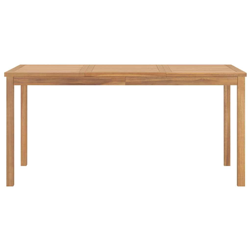 vidaXL Τραπεζαρία Κήπου 160 x 80 x 77 εκ. από Μασίφ Ξύλο Teak
