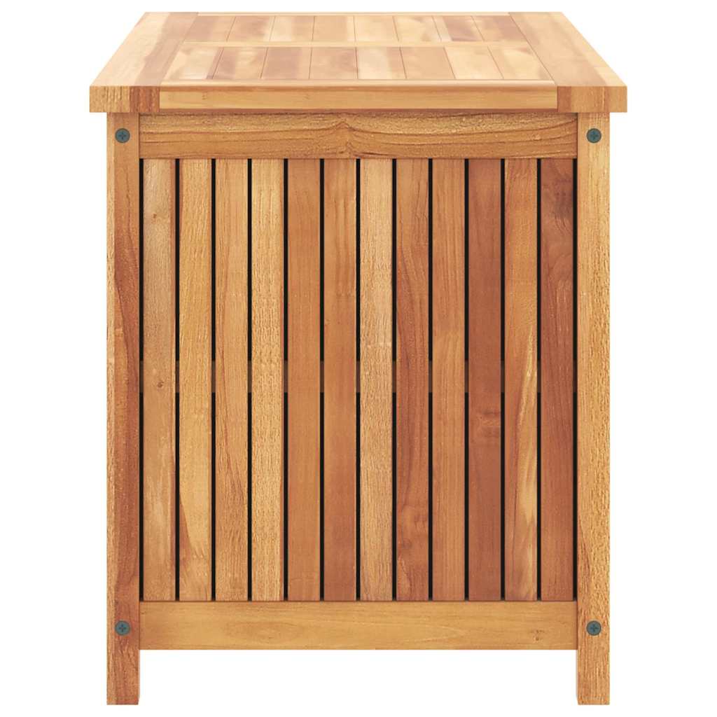vidaXL Μπαούλο Αποθήκευσης Κήπου 90 x 50 x 58 εκ. από Μασίφ Ξύλο Teak