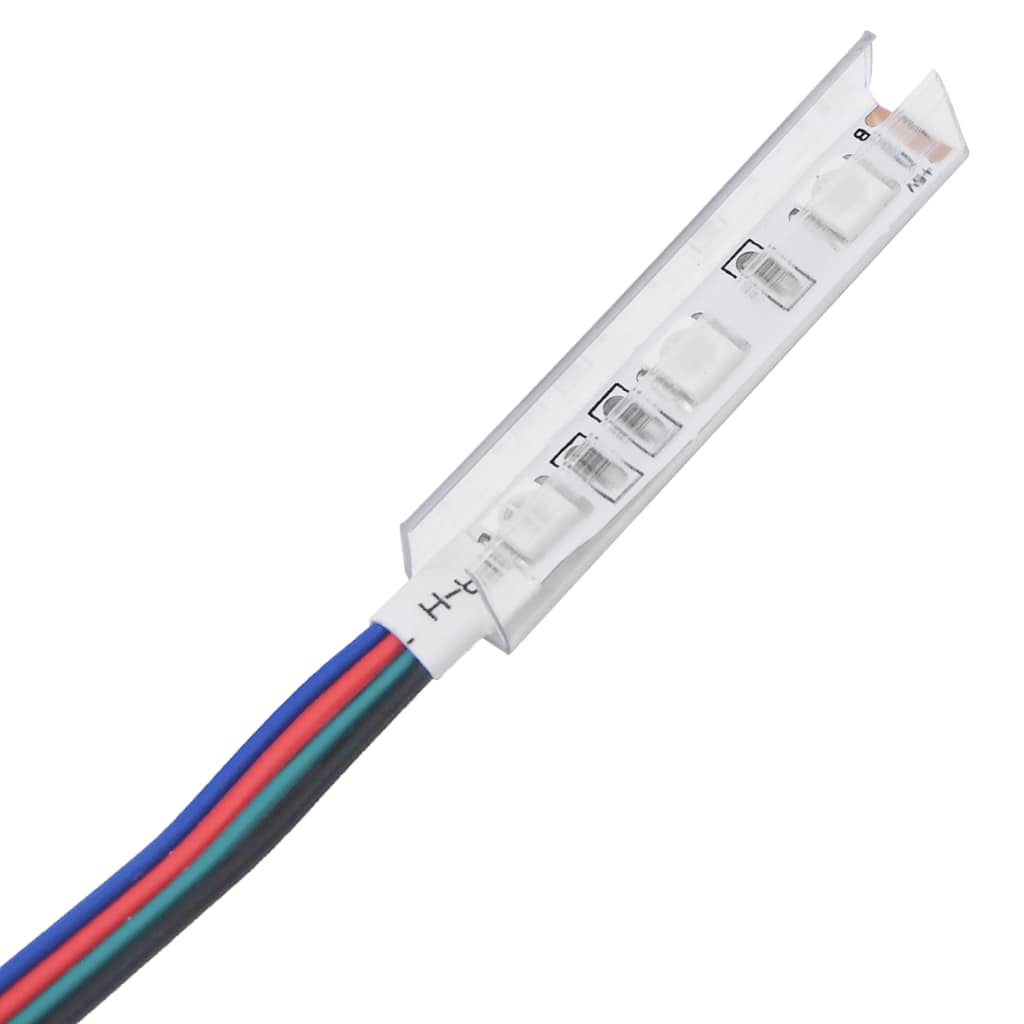 vidaXL Έπιπλο Τηλεόρασης με LED Λευκό 140x40x36 εκ.