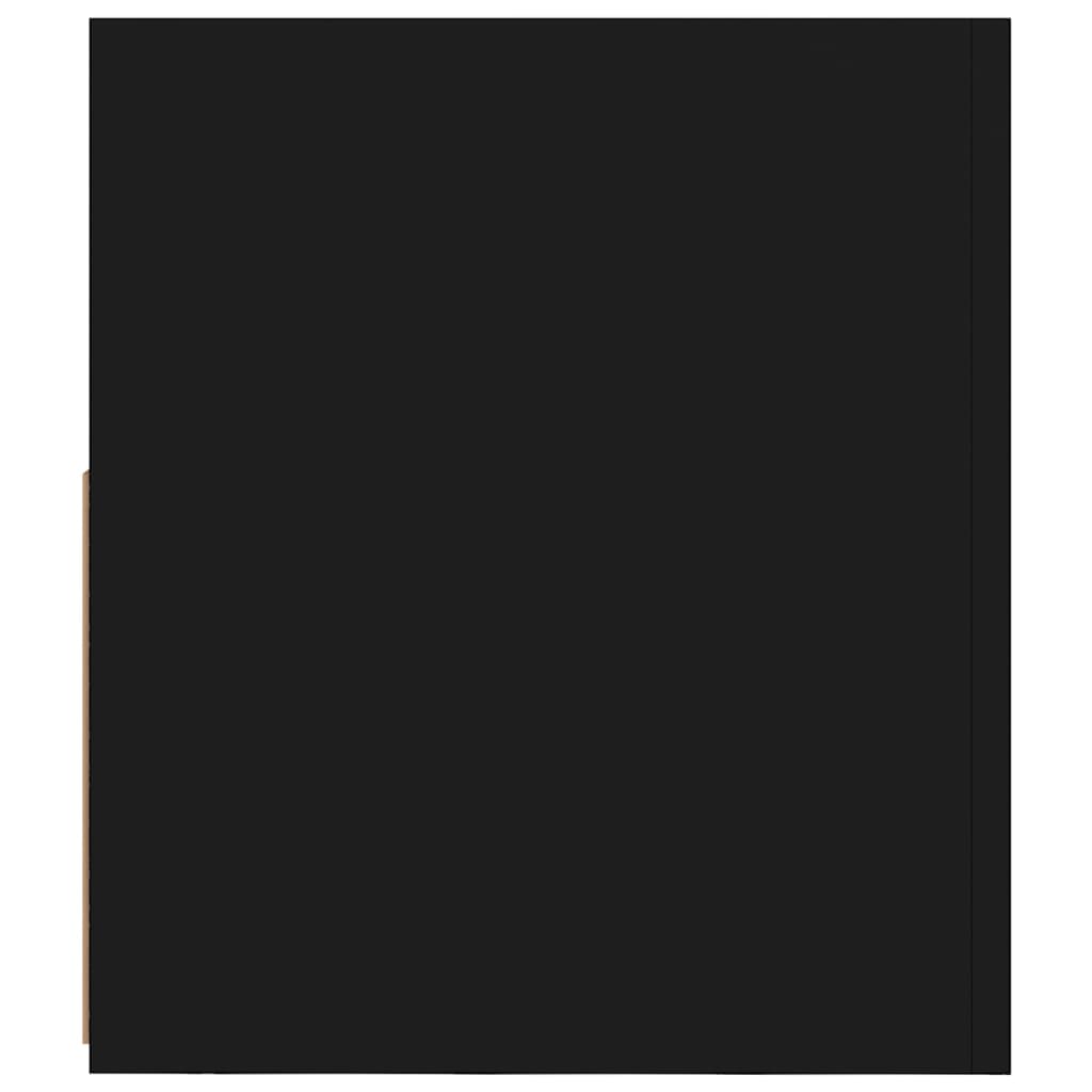 vidaXL Έπιπλο Τηλεόρασης με LED Μαύρο 90 x 35 x 40 εκ.