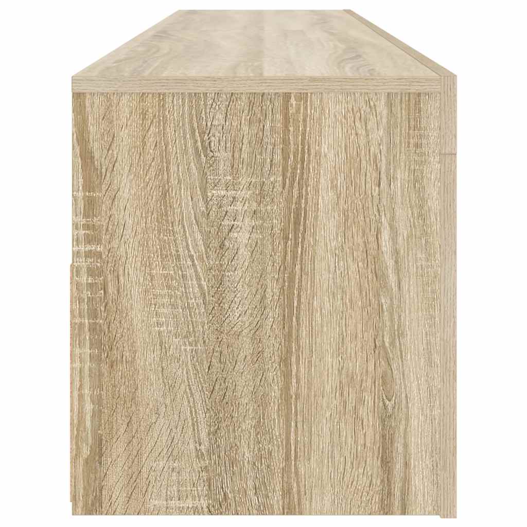 vidaXL Έπιπλο Τηλεόρασης με LED Sonoma Δρυς 120x35x40 εκ.