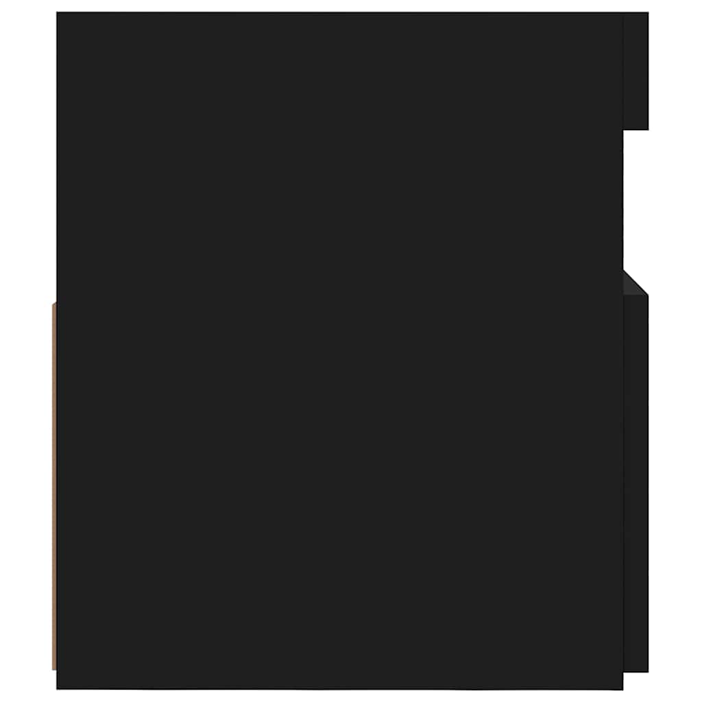 vidaXL Έπιπλο Τηλεόρασης με LED Μαύρο 120x35x40 εκ.