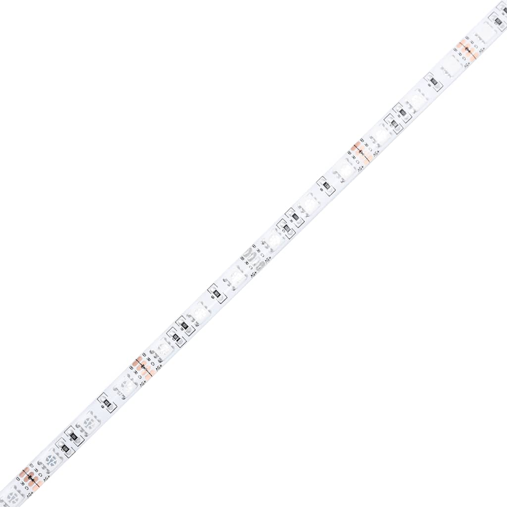 vidaXL Έπιπλο Τηλεόρασης με LED 2 τεμ. Sonoma Δρυς 75 x 35 x 40 εκ.