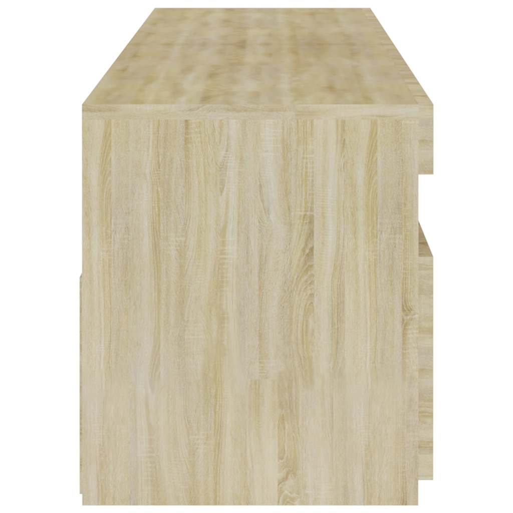 vidaXL Έπιπλο Τηλεόρασης με LED 2 τεμ. Sonoma Δρυς 75 x 35 x 40 εκ.