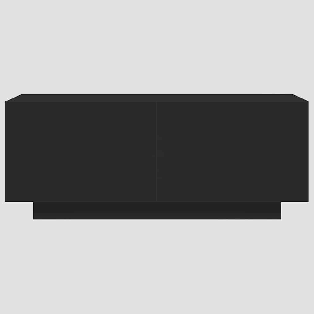 vidaXL Έπιπλο Τηλεόρασης Μαύρο 100 x 35 x 40 εκ. Επεξ. Ξύλο