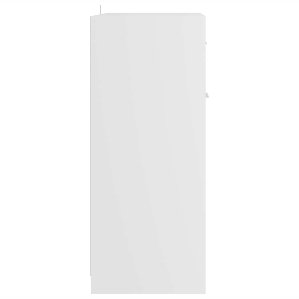 vidaXL Ντουλάπι Μπάνιου Λευκό 60 x 33 x 80 εκ. από Επεξ. Ξύλο