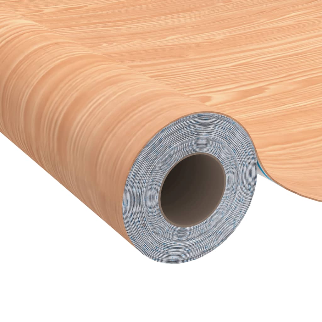 vidaXL Μεμβράνες Πόρτας Αυτοκόλλητες 2 τεμ. Χρώμα Ahorn 210x90 εκ. PVC