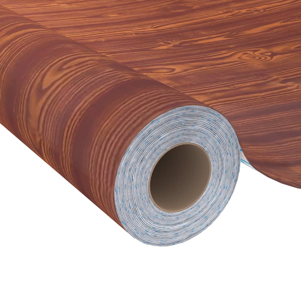 vidaXL Μεμβράνη Αυτοκόλλητη για Έπιπλα Ξύλο Ακακίας 500 x 90 εκ. PVC