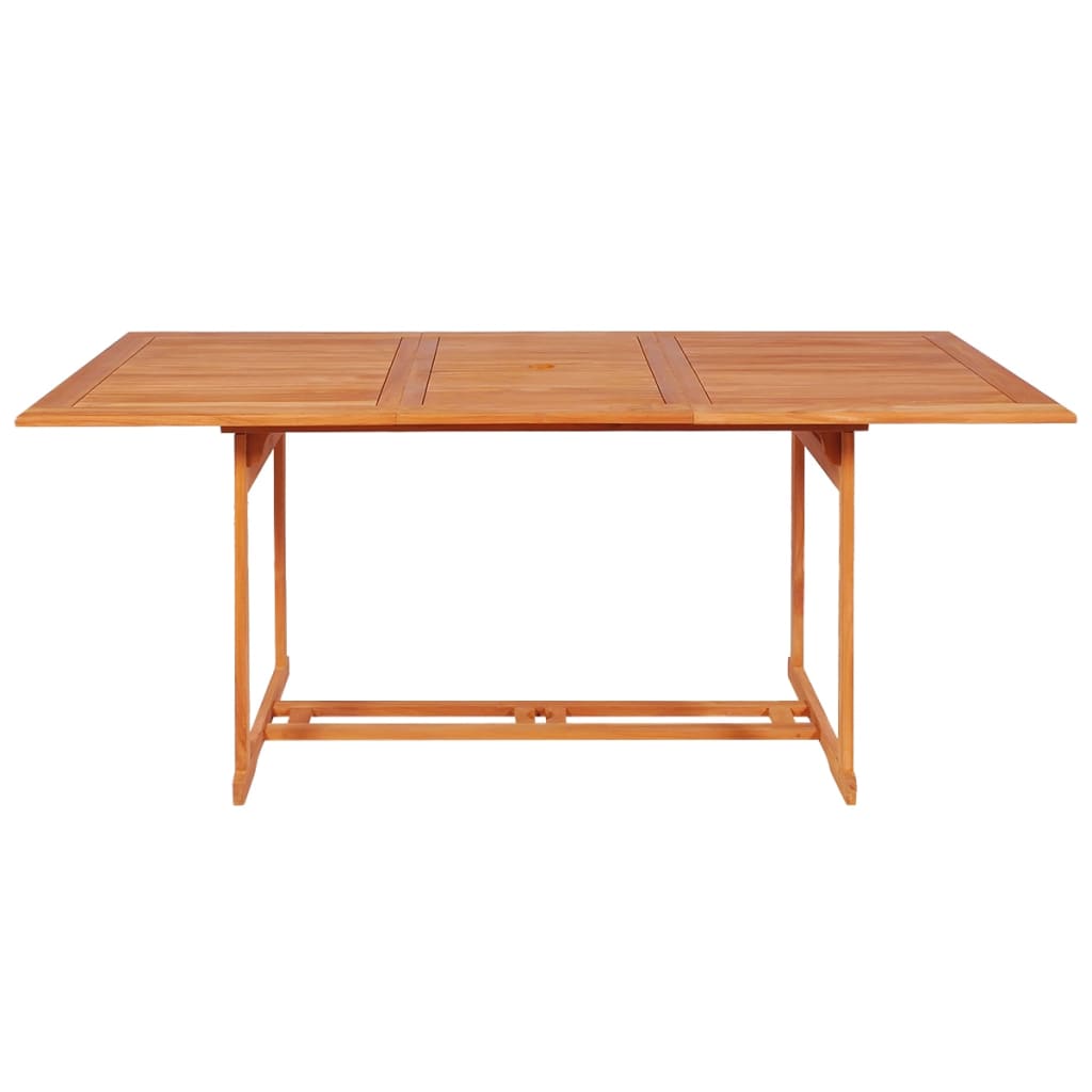 vidaXL Σετ Τραπεζαρίας Κήπου 9 Τεμ. Μασίφ Ξύλο Teak με Γκρι Μαξιλάρια