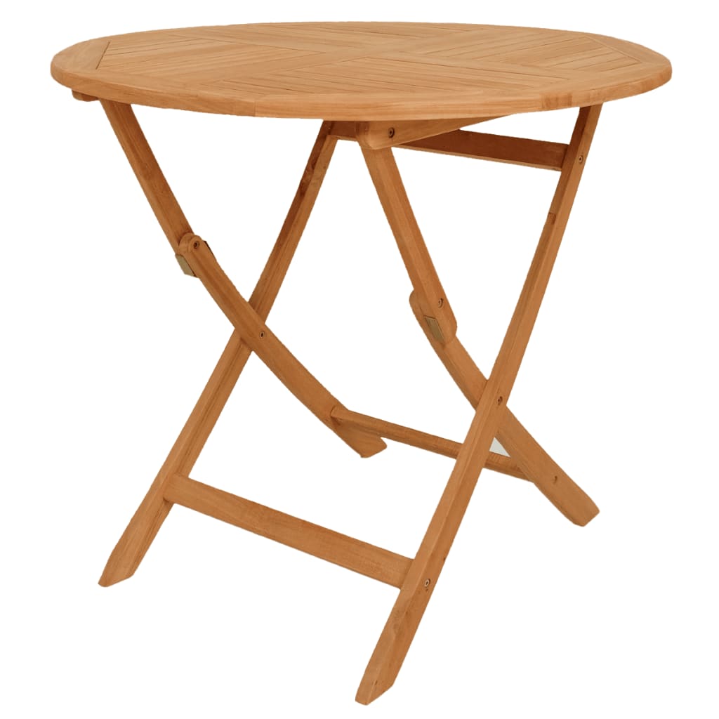 vidaXL Σετ Τραπεζαρίας Κήπου 5 Τεμαχίων από Μασίφ Ξύλο Teak