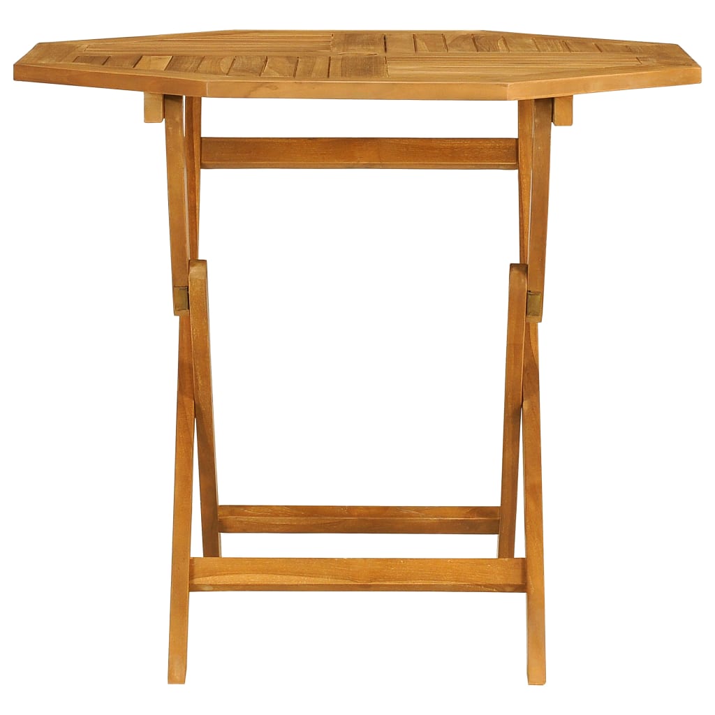 vidaXL Σετ Τραπεζαρίας Κήπου 5 Τεμαχίων από Μασίφ Ξύλο Teak