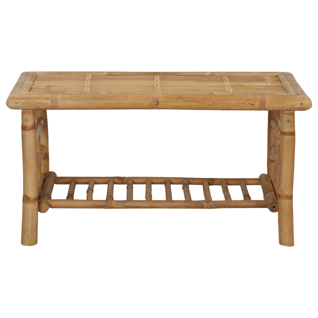 vidaXL Σαλόνι Κήπου 4 Τεμαχίων από Μπαμπού με Μαξιλάρια