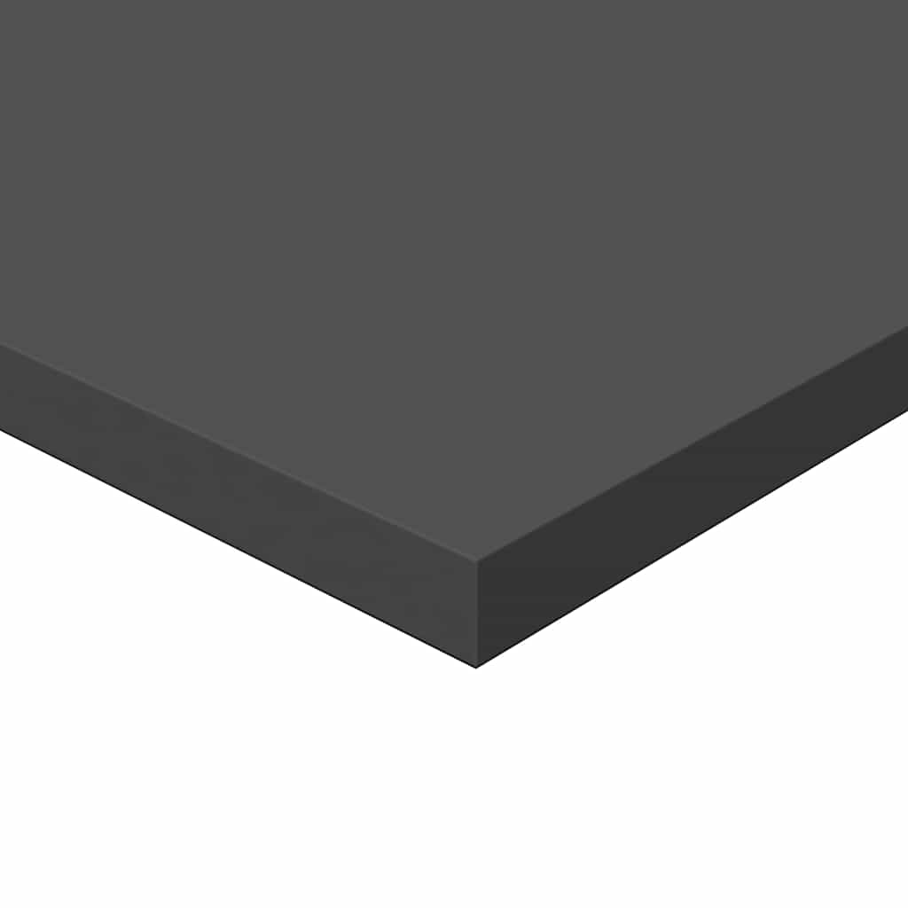 vidaXL Ράφια Βιβλιοθήκης 4 τεμ. Γκρι 40x50x1,5 εκ. από Μοριοσανίδα