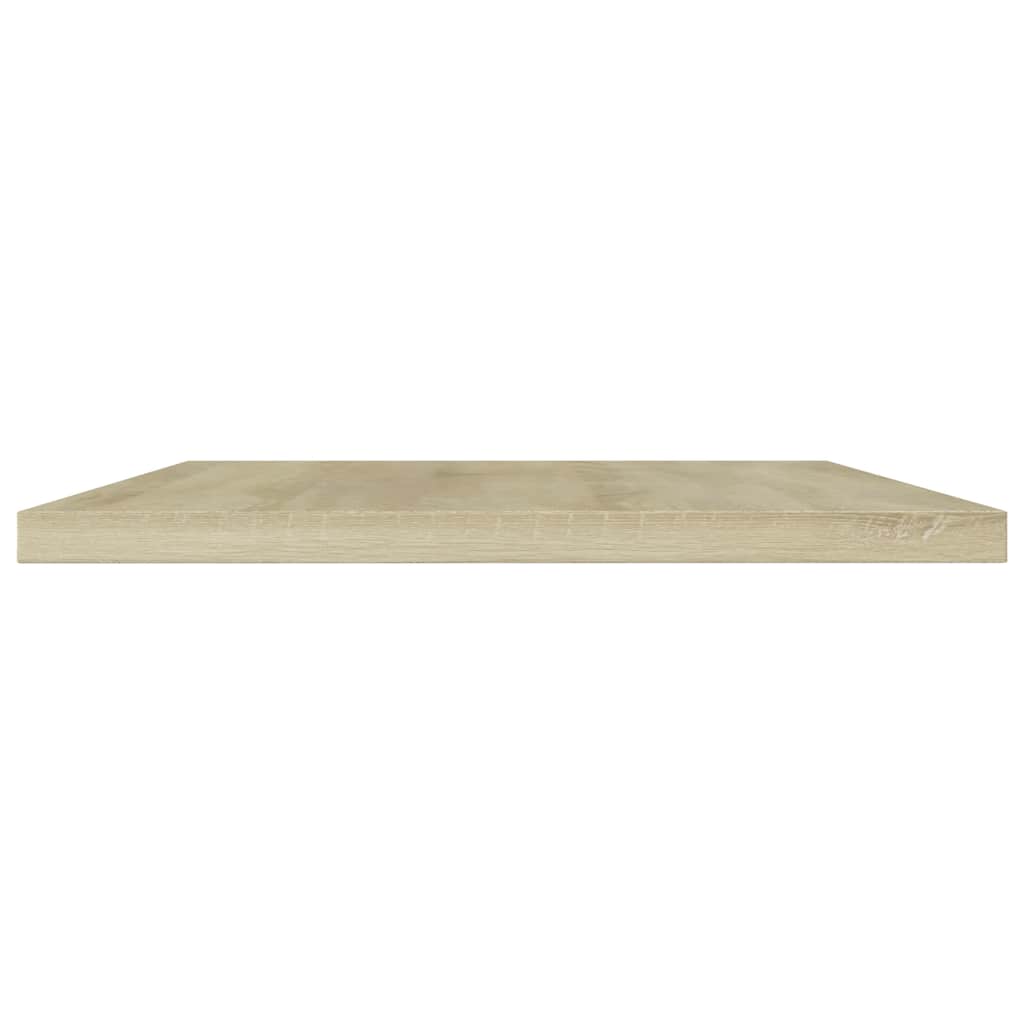 vidaXL Ράφια Βιβλιοθήκης 4 τεμ. Sonoma Δρυς 60x20x1,5 εκ. Μοριοσανίδα
