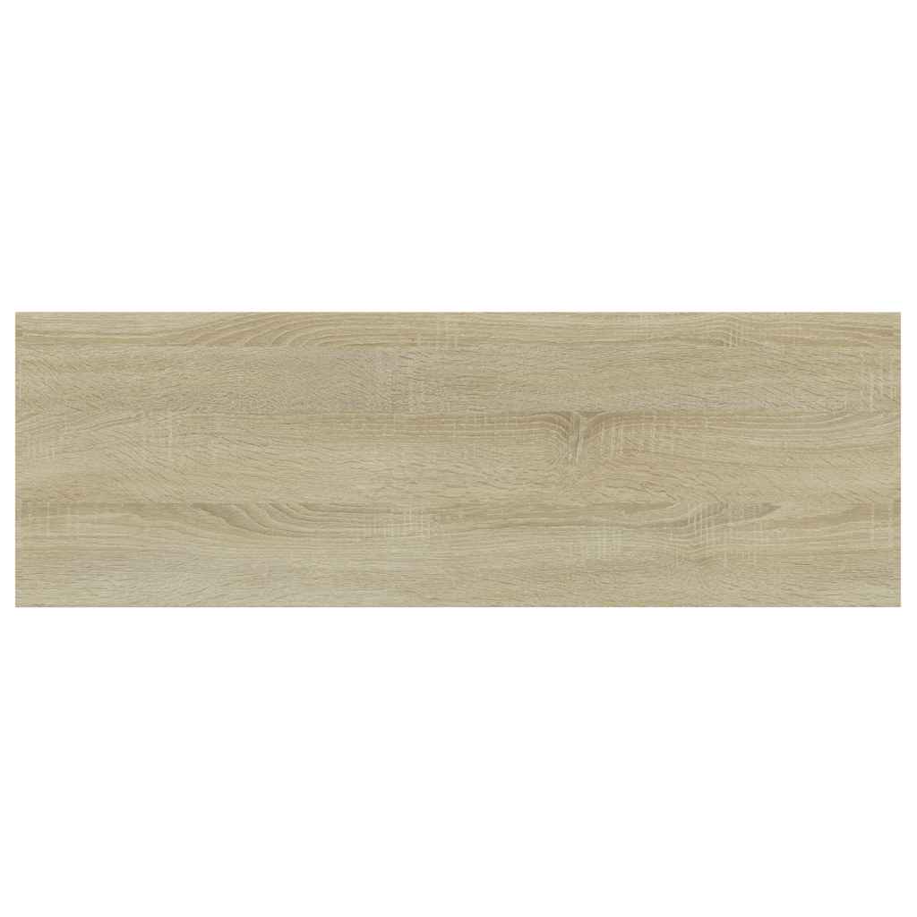 vidaXL Ράφια Βιβλιοθήκης 4 τεμ. Sonoma Δρυς 60x20x1,5 εκ. Μοριοσανίδα