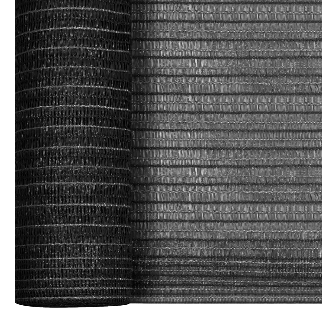 vidaXL Δίχτυ Σκίασης Ανθρακί 3,6 x 25 μ. από HDPE 195 γρ./μ²