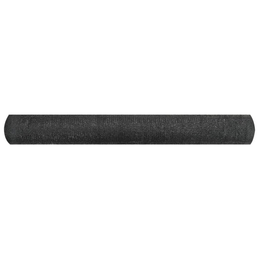 vidaXL Δίχτυ Σκίασης Μαύρο 1 x 10 μ. από HDPE 195 γρ./μ²