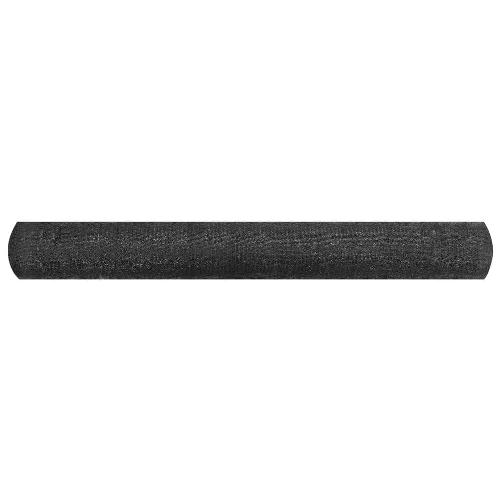 vidaXL Δίχτυ Σκίασης Μαύρο 1,8  x 25 μ. από HDPE 195 γρ./μ²