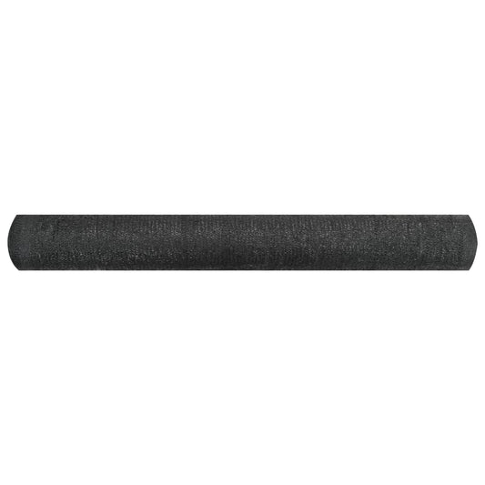 vidaXL Δίχτυ Σκίασης Μαύρο 1,8  x 25 μ. από HDPE 195 γρ./μ²