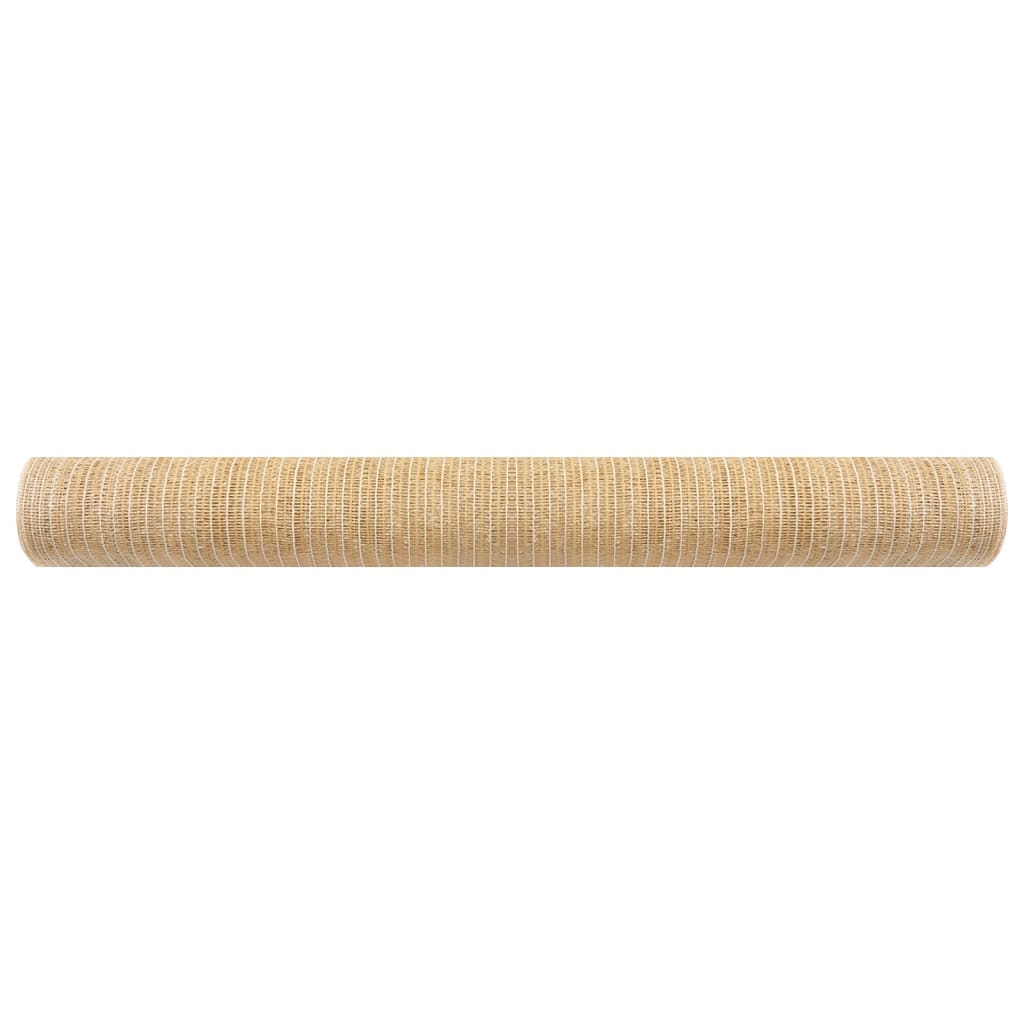 vidaXL Δίχτυ Σκίασης Μπεζ 3,6 x 25 μ. από HDPE 75 γρ./μ²