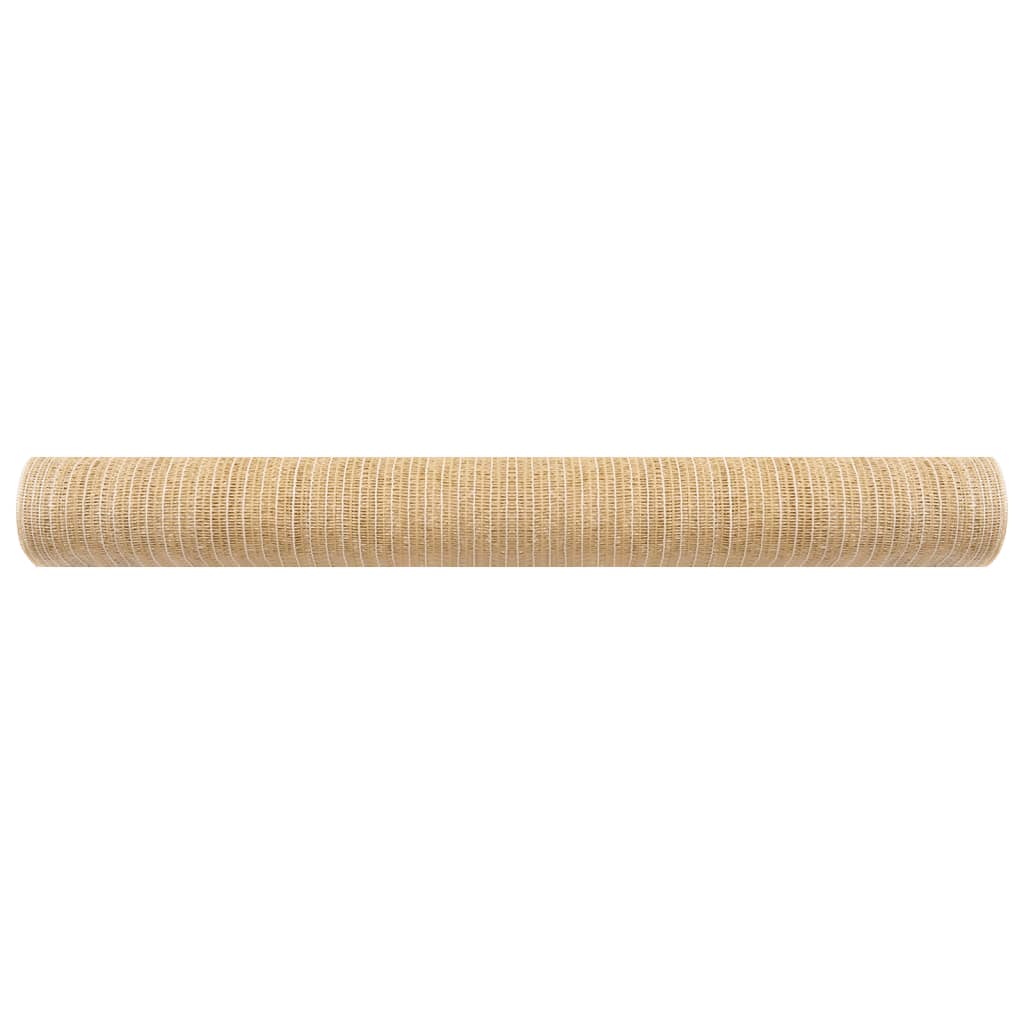 vidaXL Δίχτυ Σκίασης Μπεζ 1 x 25 μ. από HDPE 150 γρ./μ²