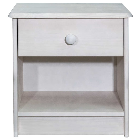 vidaXL Κομοδίνο 41 x 30 x 42 εκ. από Μασίφ Ξύλο Πεύκου