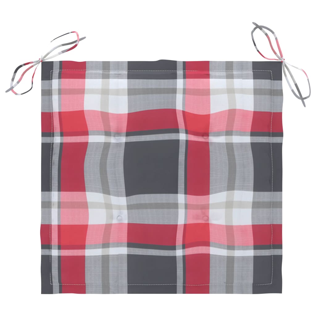 vidaXL Καρέκλες Κήπου Πτυσσόμενες 2 τεμ. από Μπαμπού με Μαξιλάρια