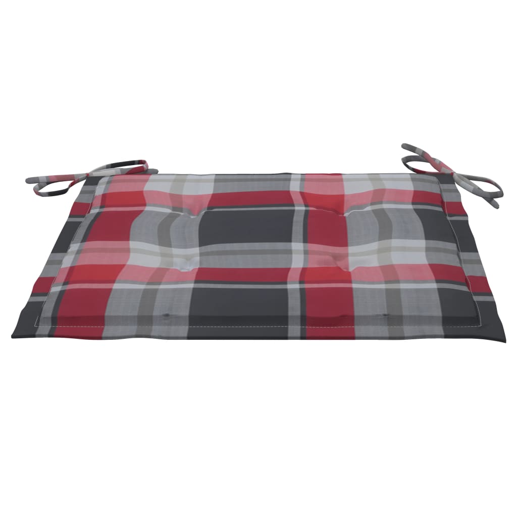 vidaXL Καρέκλες Κήπου Πτυσσόμενες 2 τεμ. από Μπαμπού με Μαξιλάρια