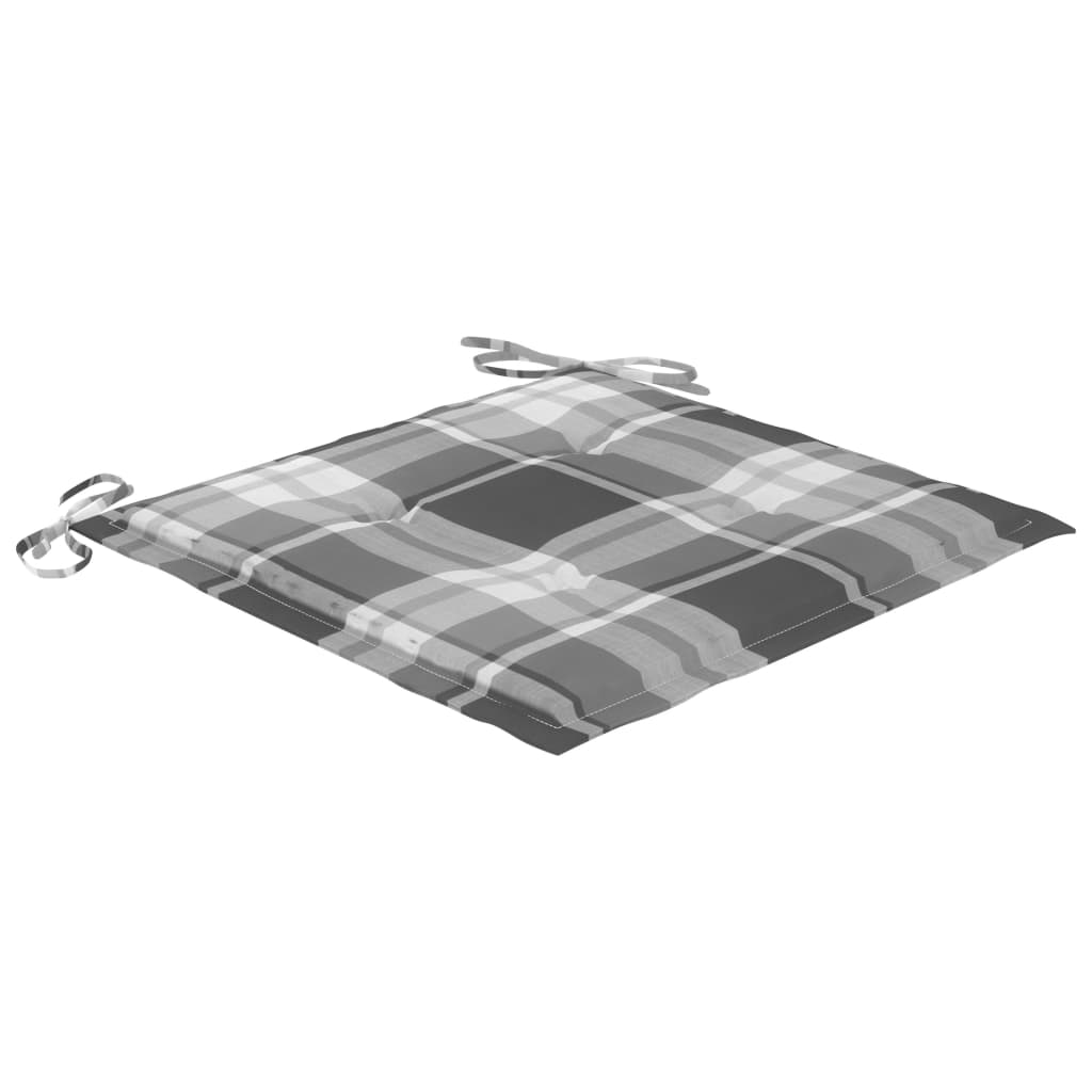 vidaXL Καρέκλες Κήπου Πτυσσόμενες 2 τεμ. από Μπαμπού με Μαξιλάρια