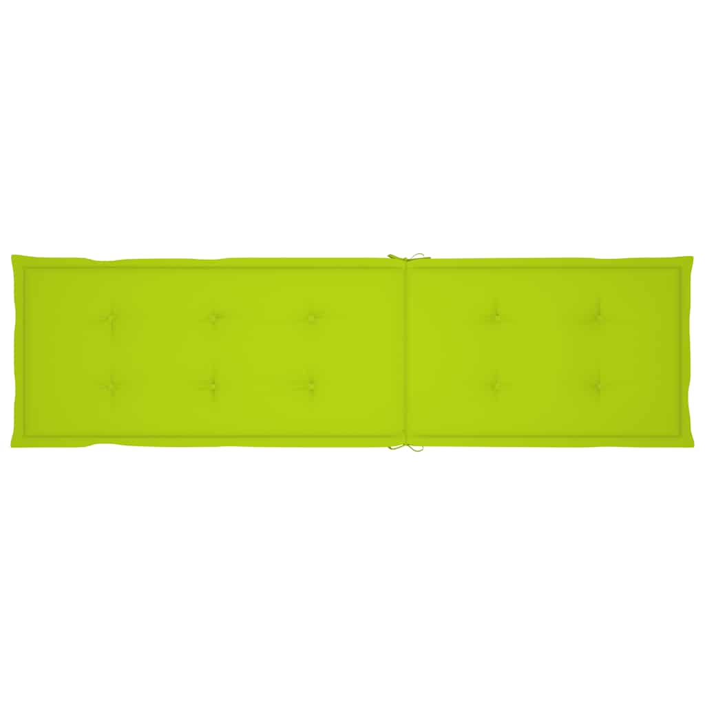 vidaXL Ξαπλώστρα Εξ. Χώρου με Υποπόδιο Μασίφ Ξύλο Ακακίας & Μαξιλάρι