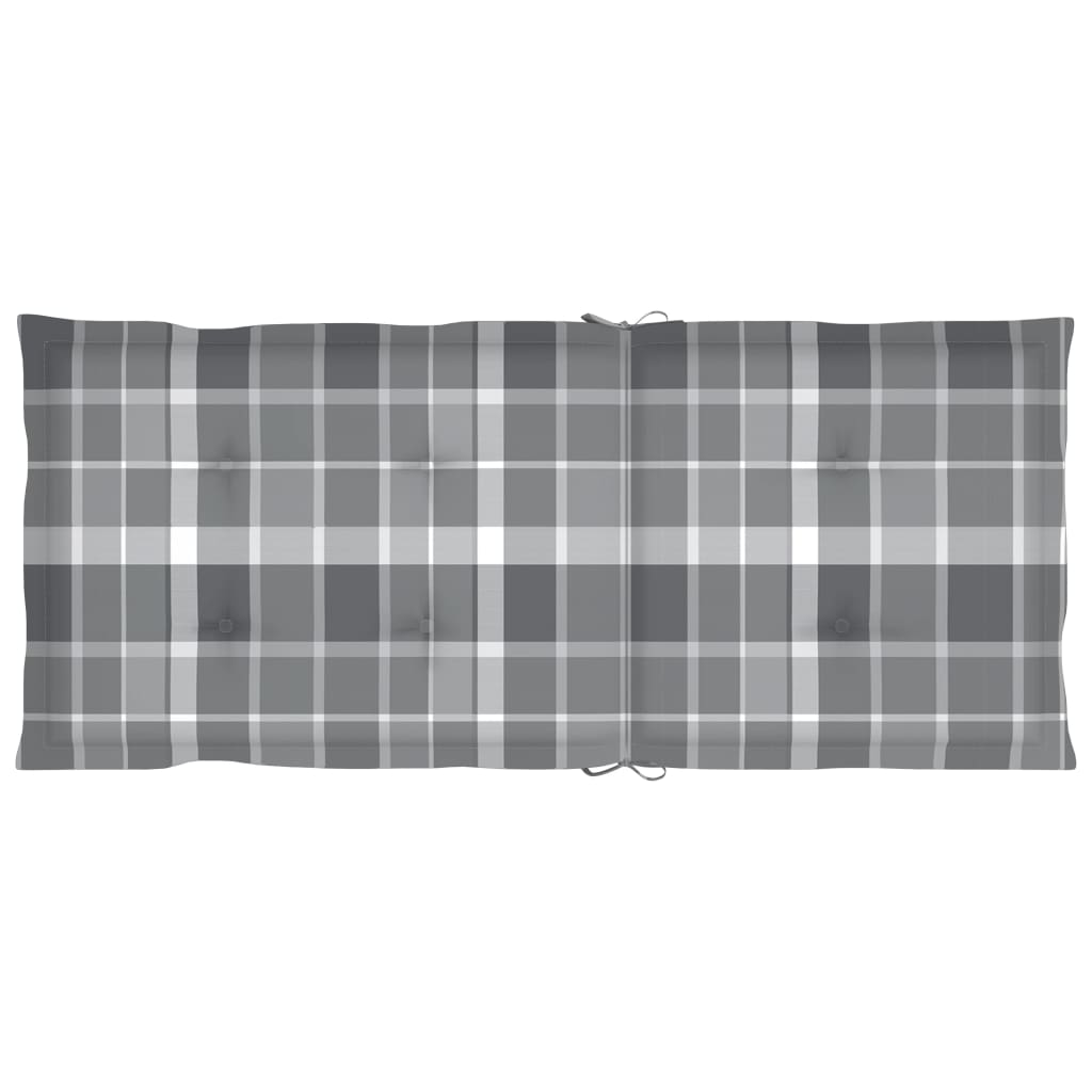 vidaXL Καρέκλες Κήπου Ανακλινόμενες 2 τεμ. Ξύλο Ακακίας με Μαξιλάρια