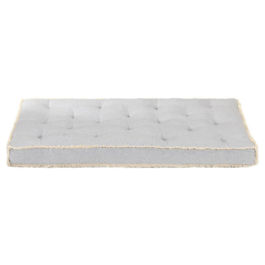 vidaXL Μαξιλάρι Καναπέ Παλέτας Γκρι 120 x 80 x 10 εκ.