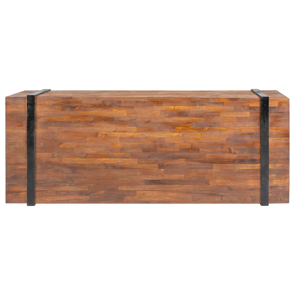 vidaXL Τραπεζάκι Σαλονιού 110 x 45 x 38 εκ. από Μασίφ Ξύλο Teak