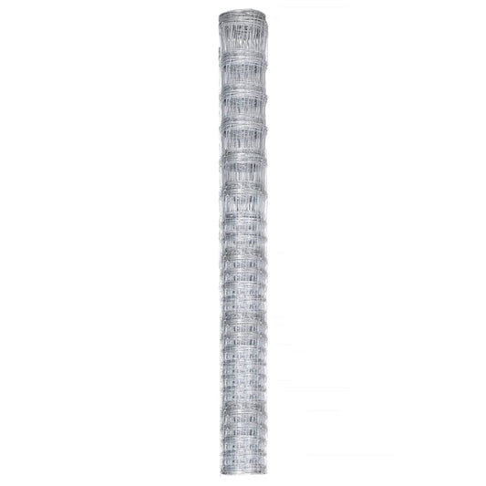 vidaXL Συρματόπλεγμα Περίφραξης Ασημί 50 x 1,6 μ. Γαλβανισμένο Ατσάλι