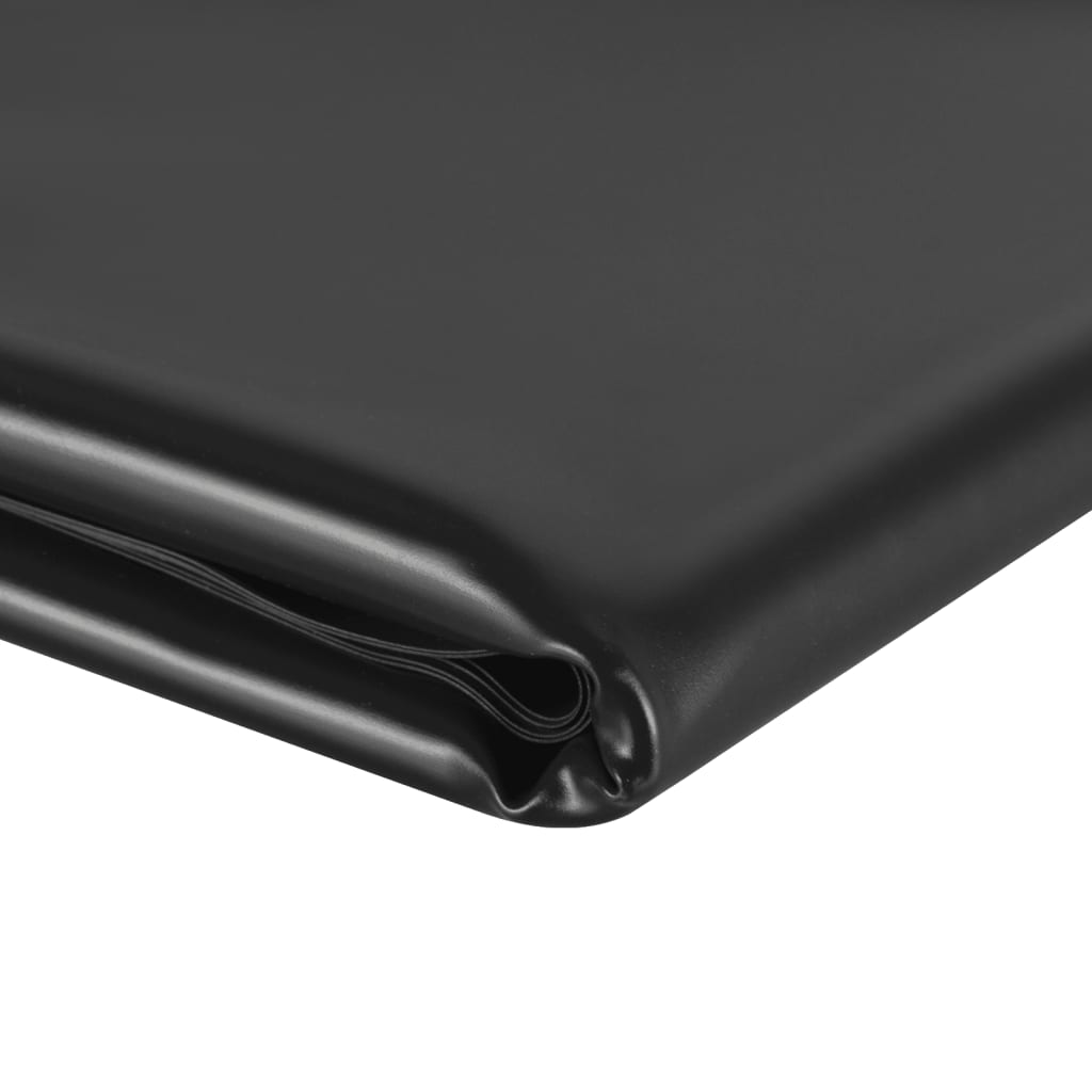 vidaXL Μεμβράνη Λίμνης Μαύρη 2x 2 μ. / 0,5 χιλ. από PVC