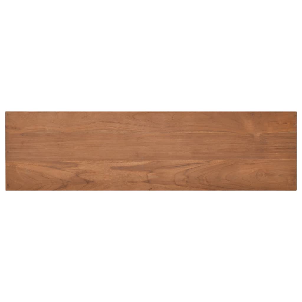 vidaXL Έπιπλο Τηλεόρασης 110 x 30 x 40 εκ. από Μασίφ Ξύλο Teak