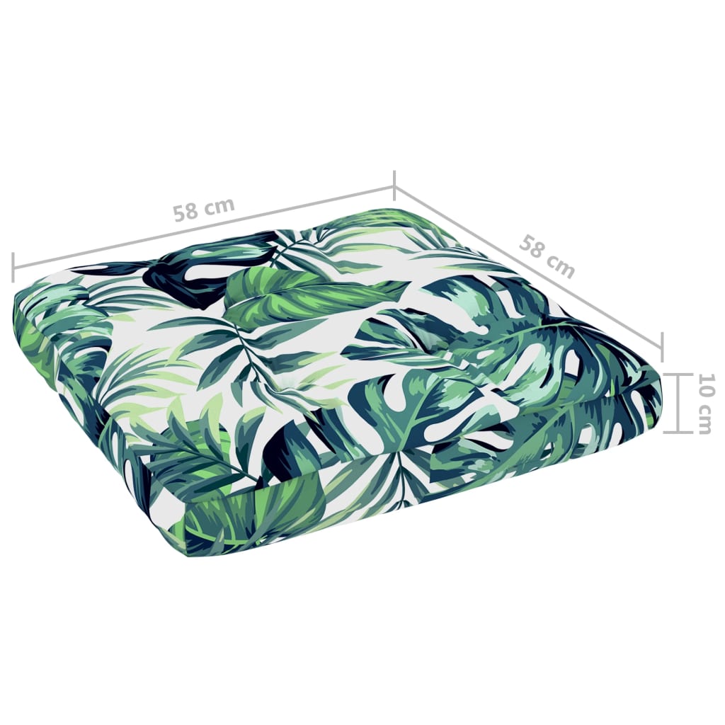 vidaXL Καθιστικό Κήπου Ottoman Λευκό Εμποτισμένο Ξύλο Πεύκου