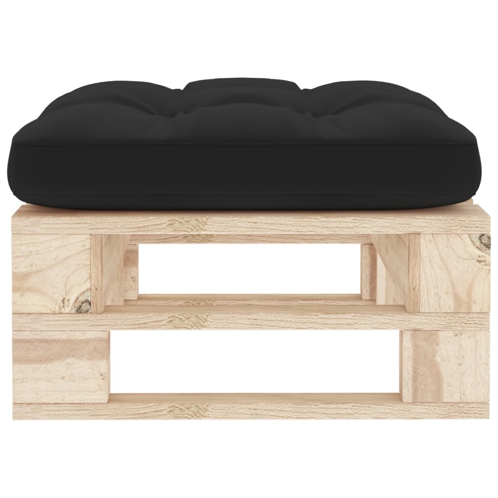 vidaXL Καθιστικό Κήπου Ottoman Εμποτισμένο Ξύλο Πεύκου