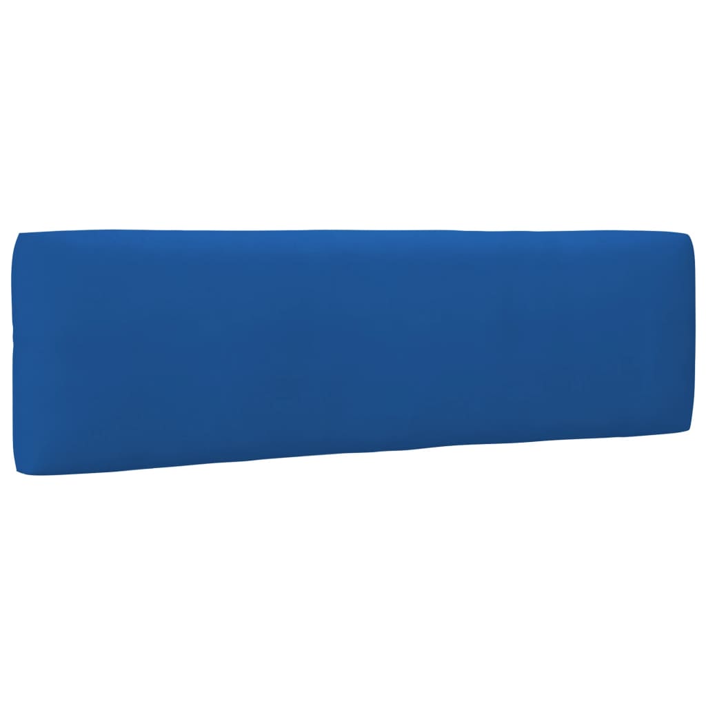 vidaXL Καναπές Κήπου Μεσαίος από Παλέτες Γκρι Ξύλο Πεύκου