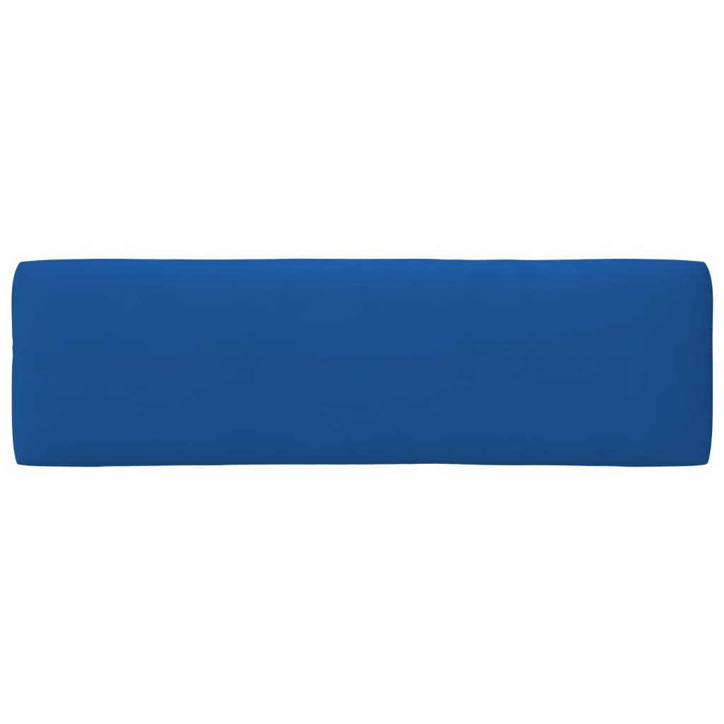 vidaXL Καναπές Κήπου Μεσαίος από Παλέτες Γκρι Ξύλο Πεύκου