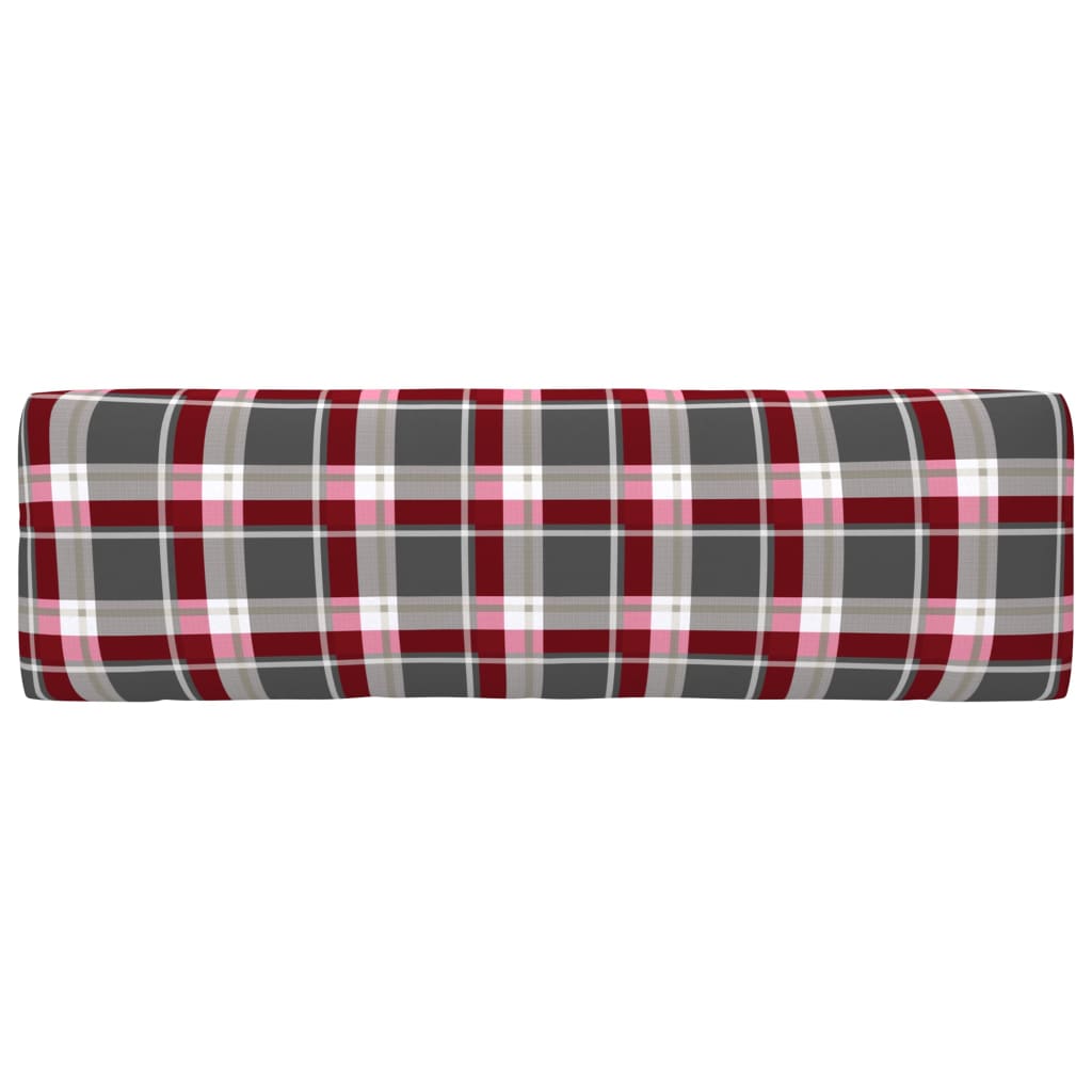 vidaXL Καναπές Κήπου Μεσαίος από Παλέτες Γκρι Ξύλο Πεύκου