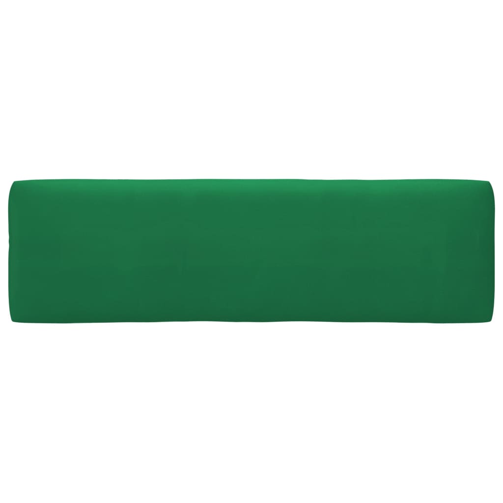 vidaXL Καναπές Κήπου Μεσαίος από Παλέτες Λευκό Ξύλο Πεύκου