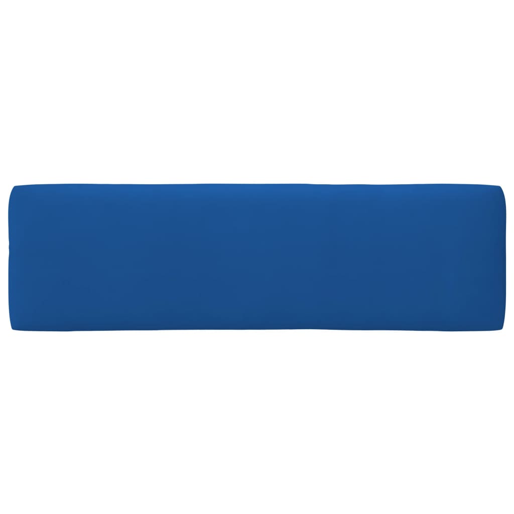 vidaXL Καναπές Κήπου Μεσαίος από Παλέτες Λευκό Ξύλο Πεύκου