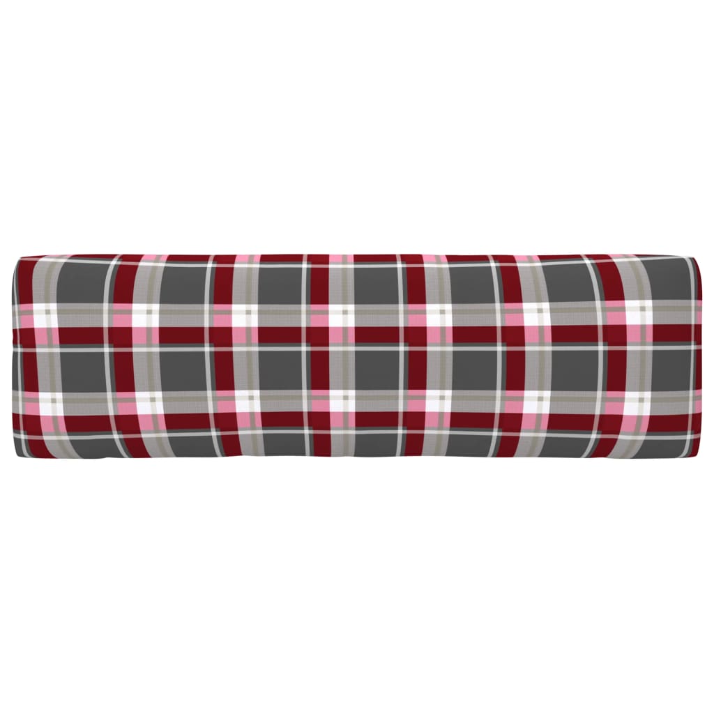 vidaXL Καναπές Κήπου Μεσαίος από Παλέτες Λευκό Ξύλο Πεύκου