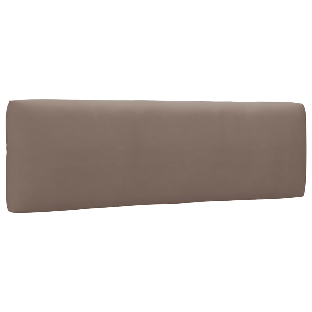 vidaXL Καναπές Κήπου Παλέτας 2θέσιος Μελί Εμπ. Ξύλο Πεύκου&Μαξιλάρια